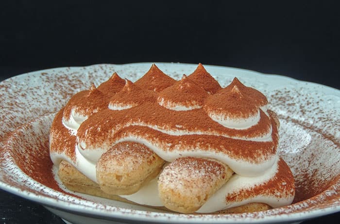 Tiramisu met cacao